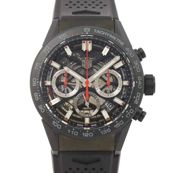 TAG Heuer Carrera Calibre Heuer 02 CBG2090 Automatic Mens Watch 90270750 - Picture 1 of 8